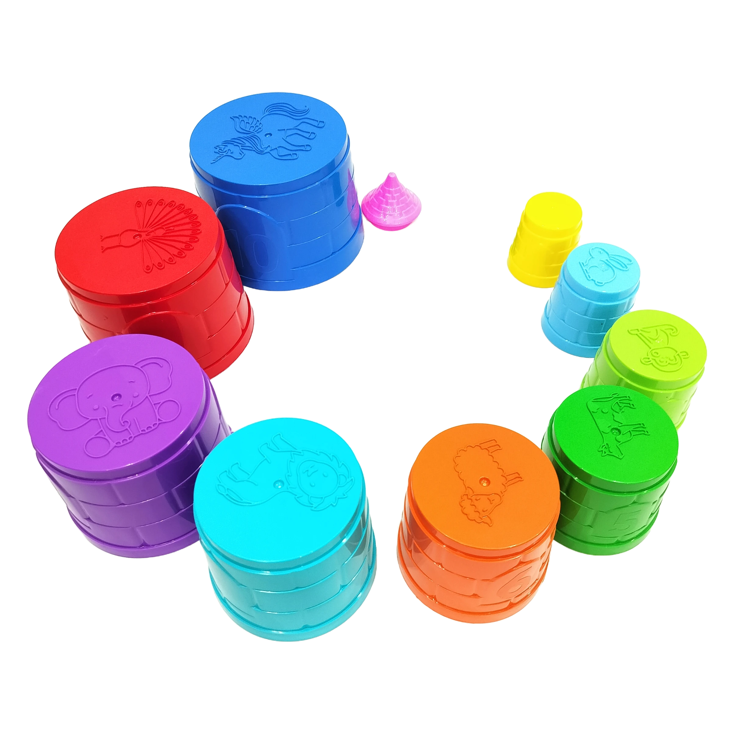 Khilauna Lighthouse Tower | Stacking & Balancing Fun and Learning Toy (Multicolor)